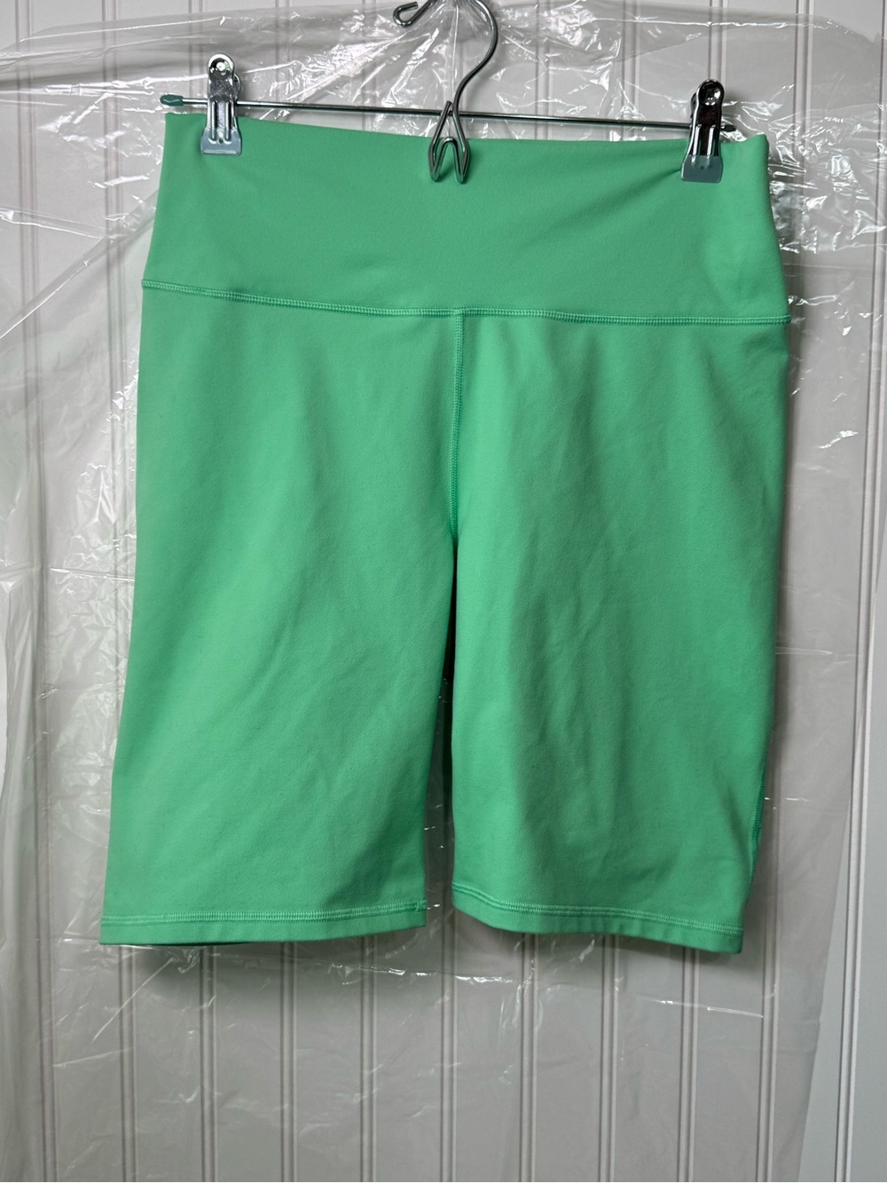 Fabletics PowerHold Women’s High-Waist Green Active Shorts